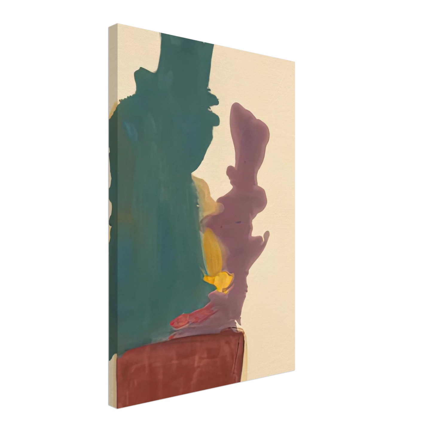 Helen Frankenthaler - Evil Spirit, 1963- Canvas - 40x60 cm / 16x24 inches-canvas
