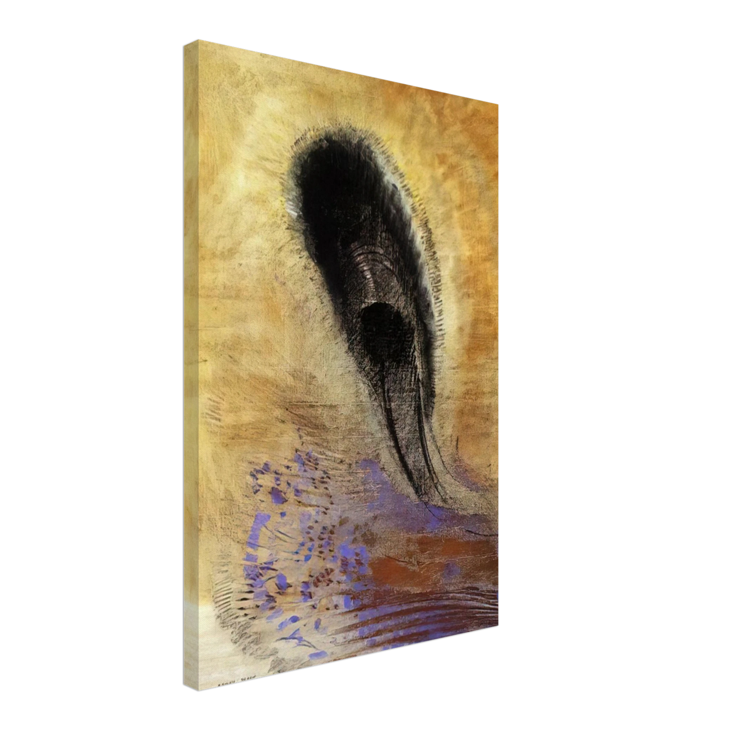 Odilon Redon - UNDERWATER VISION 1 Canvas - 40x60 cm / 16x24 inches-canvas