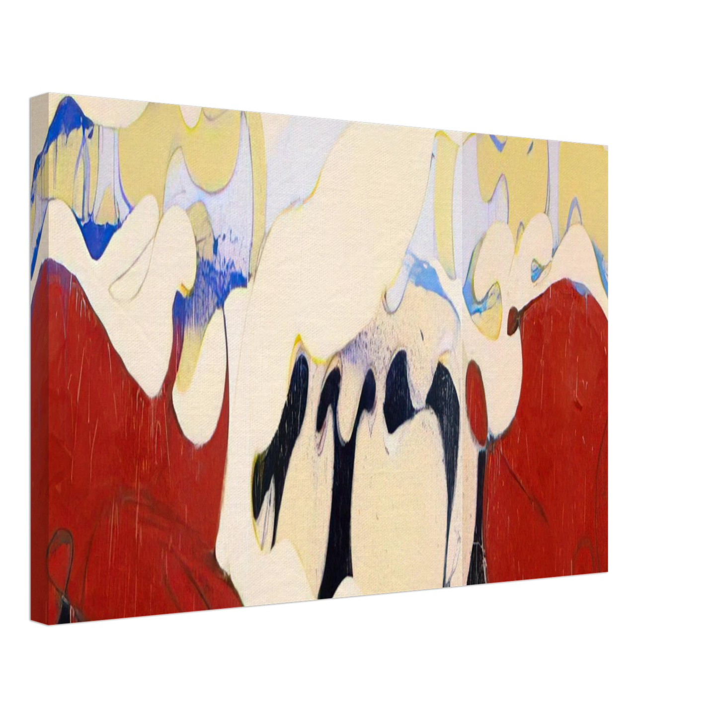 Norman Bluhm - Coney Island Beauty - 1974 Canvas - 70x100 cm / 28x40 inches-canvas