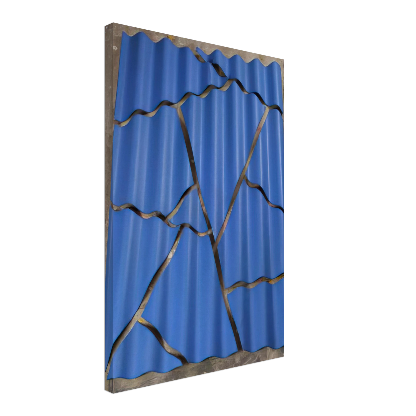 Jeremy Moon - 3D 2 72 - 1972 Canvas - 40x60 cm / 16x24 inches-canvas