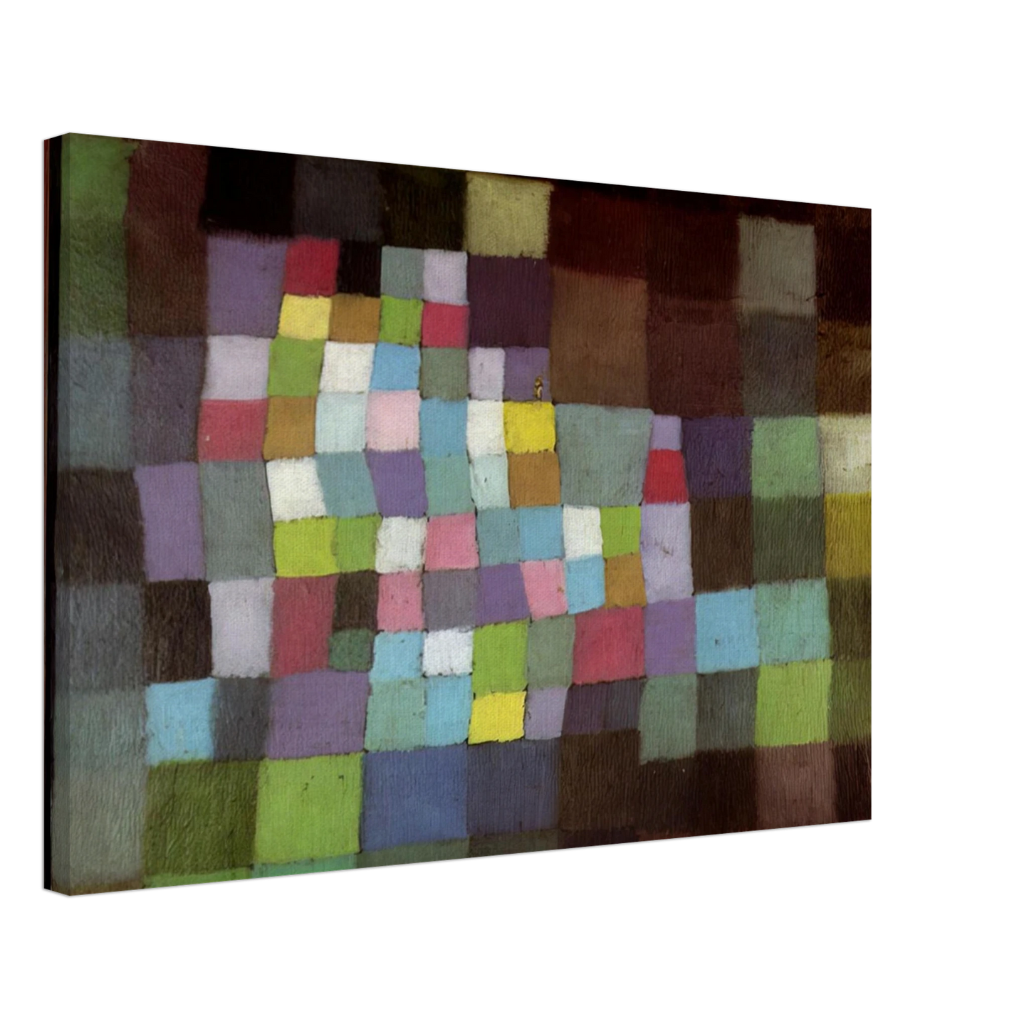 Paul Klee - ABSTRACTION WITH REFERENCE TO A FLOWERING TREE 1925 Canvas - 40x60 cm / 16x24 inches-canvas