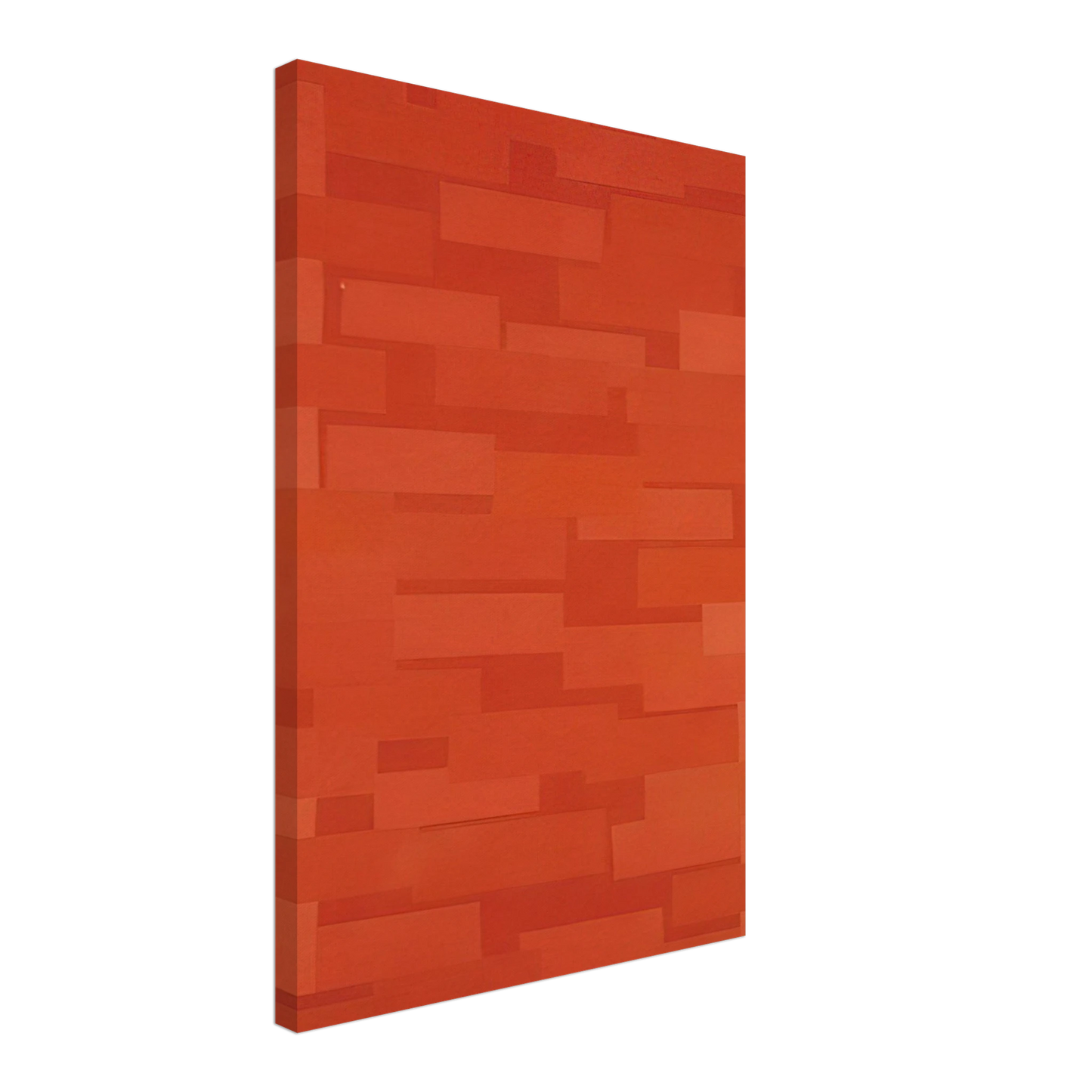 Ad Reinhardt - Number 5 Red Wall - 1952 Canvas - 40x60 cm / 16x24 inches-canvas