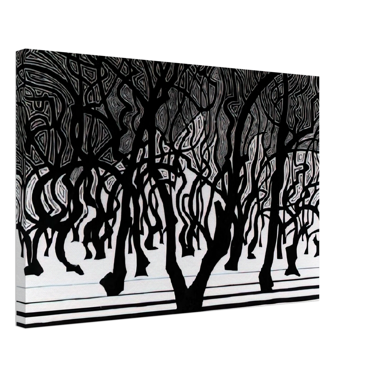 MC Escher - ESCHER (9) Canvas - 70x100 cm / 28x40 inches-canvas