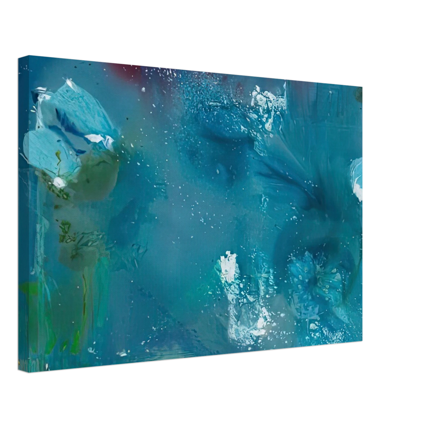 Helen Frankenthaler - Stella Polaris, 1990- Canvas - 40x60 cm / 16x24 inches-canvas