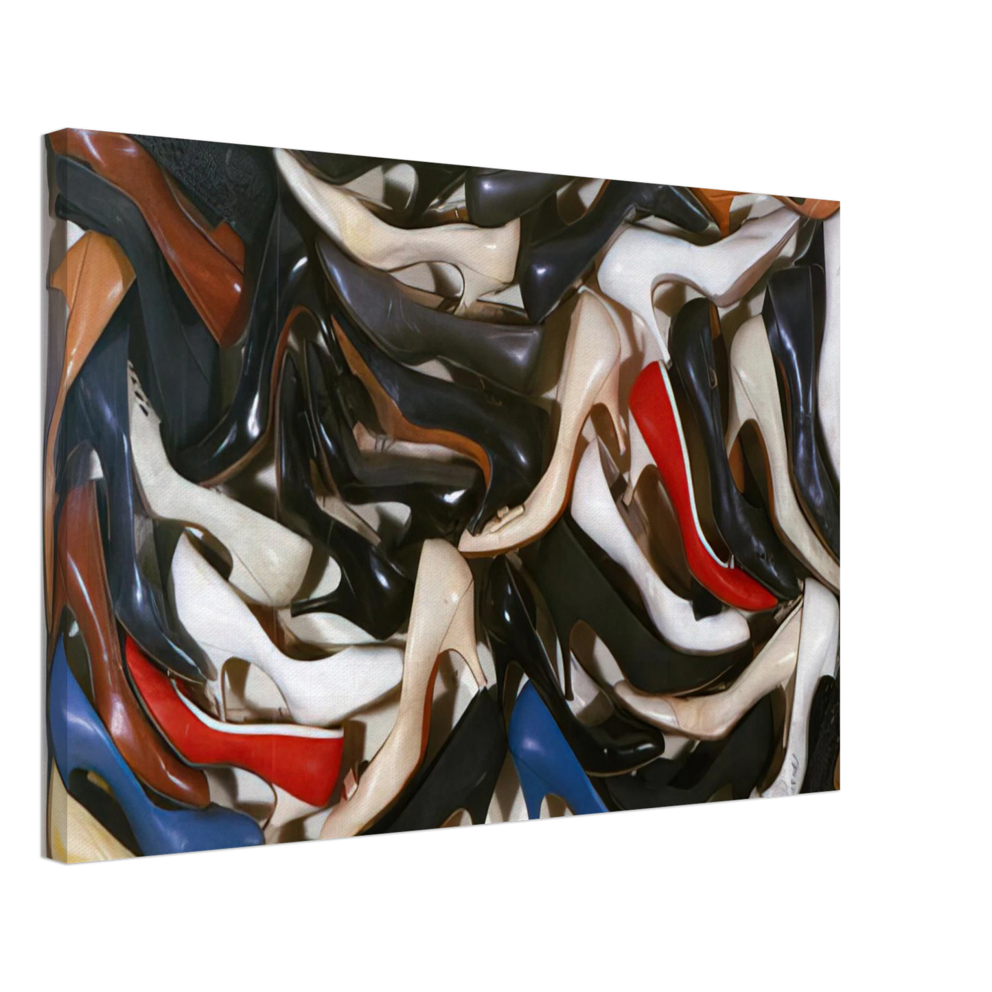 Arman - Madison Avenue - 1962 Canvas - 40x60 cm / 16x24 inches-canvas