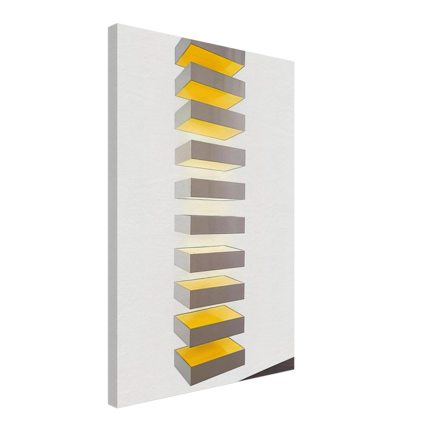 Donald Judd - Untitled Bernstein 80-52 - 1980 Canvas - 40x60 cm / 16x24 inches-canvas