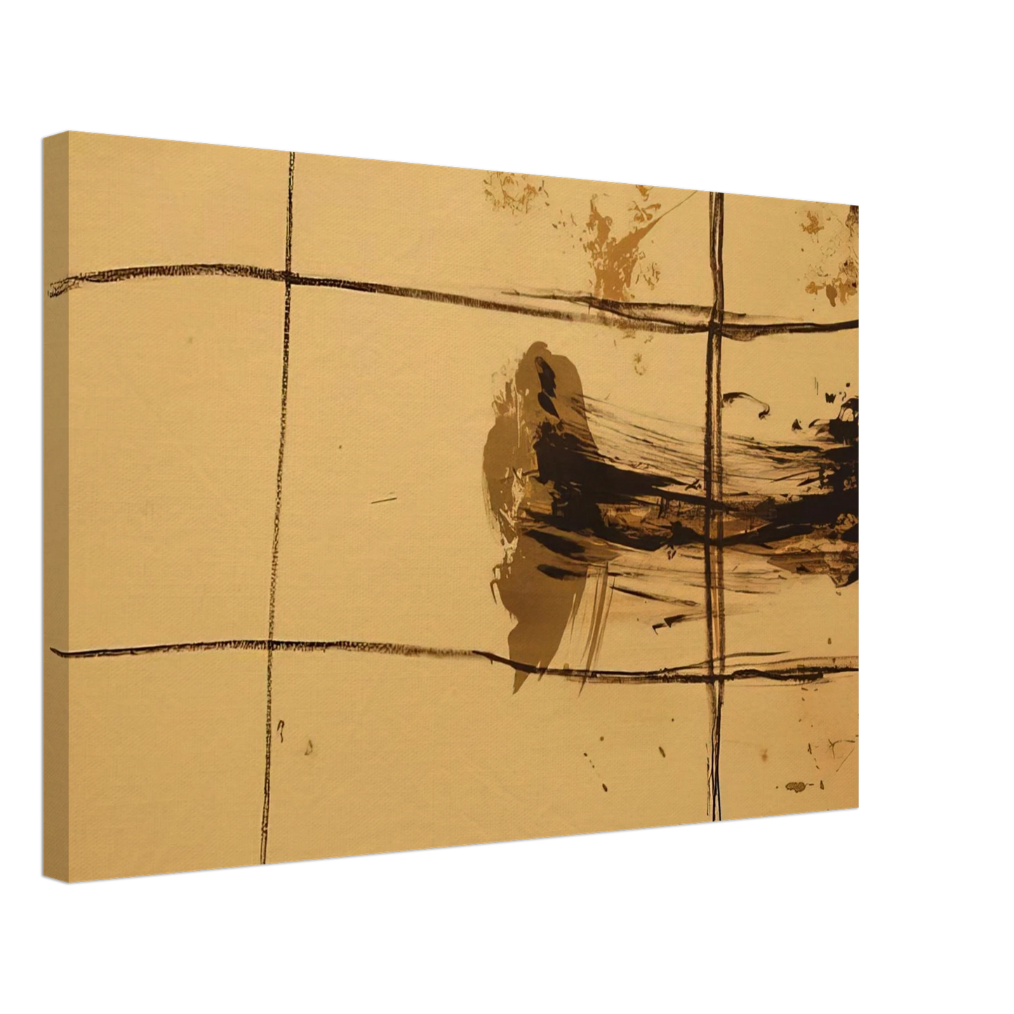 Antoni Tapies - CARR S 1967 Canvas - 40x60 cm / 16x24 inches-canvas
