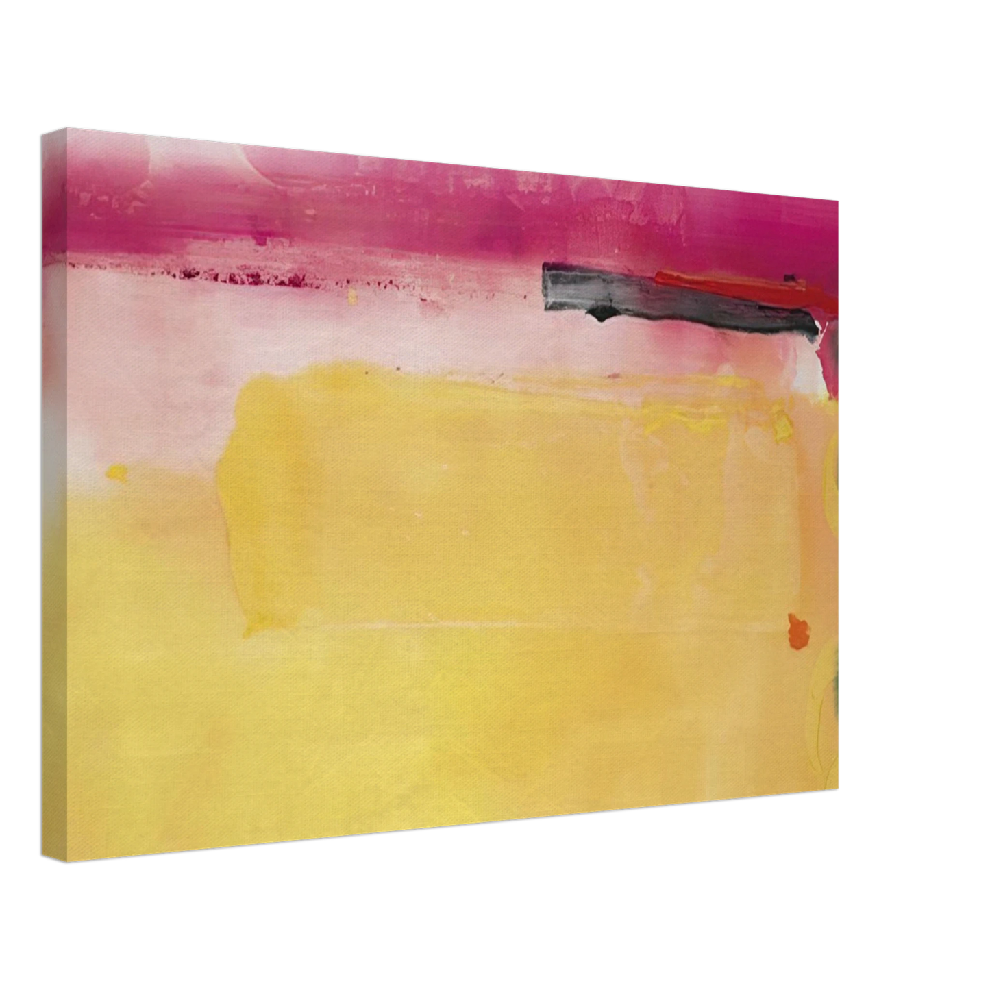 Helen Frankenthaler - Black-Eyed Susan - 1988 Canvas - 40x60 cm / 16x24 inches-canvas