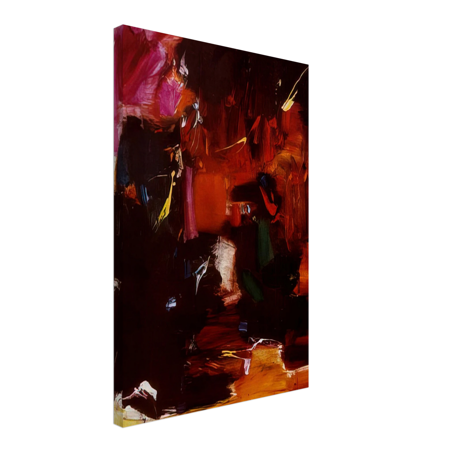 Hans Hofmann - Summer Night s Bliss Canvas - 70x100 cm / 28x40 inches-canvas