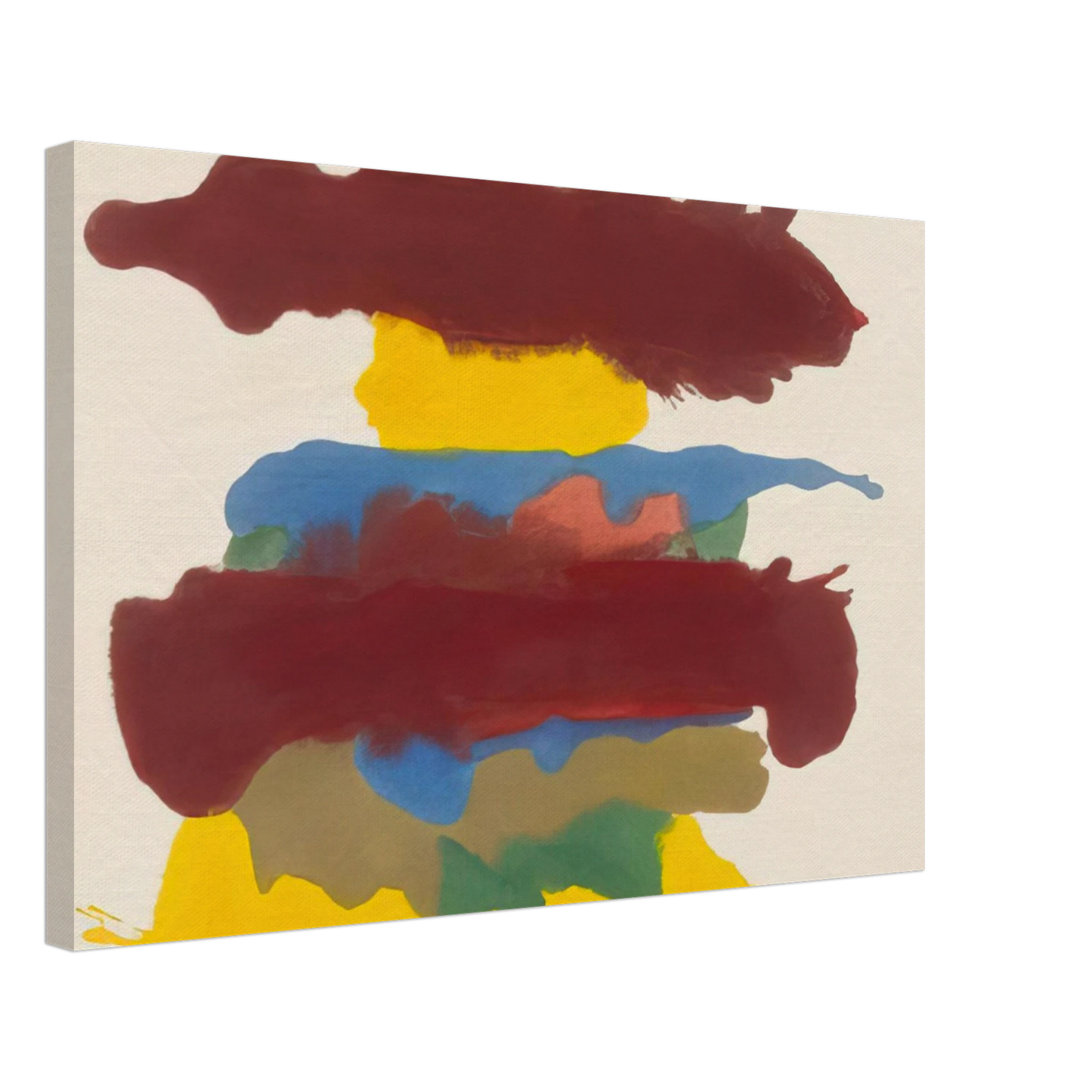 Helen Frankenthaler - Weather Change - 1963 Canvas - 40x60 cm / 16x24 inches-canvas