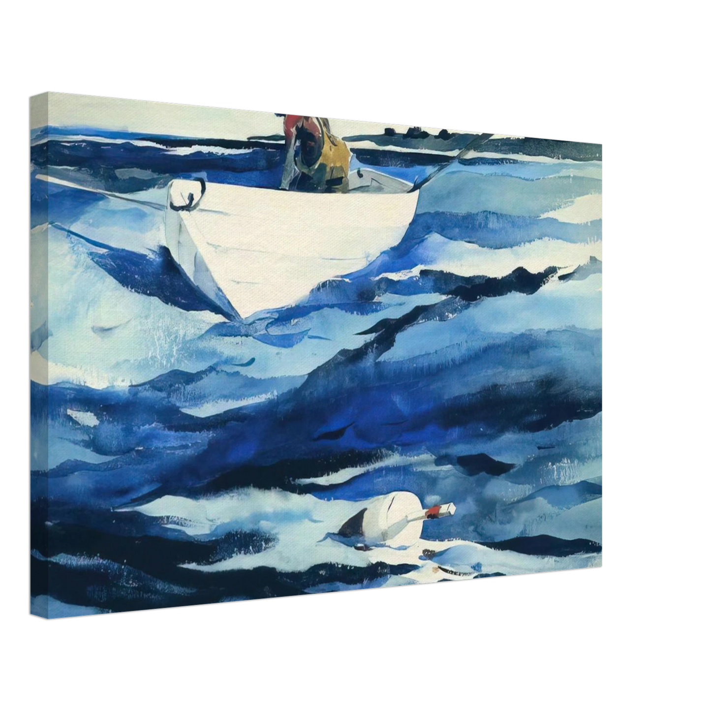 Andrew Wyeth - THE LOBSTERMAN Canvas - 70x100 cm / 28x40 inches-canvas