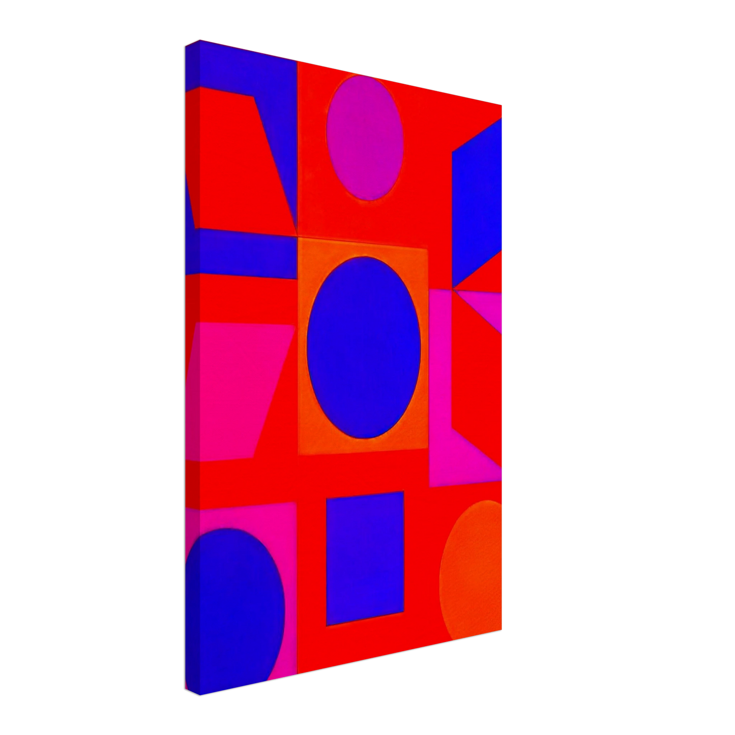 Victor Vasarely - Alphabet VR - 1960 Canvas - 40x60 cm / 16x24 inches-canvas