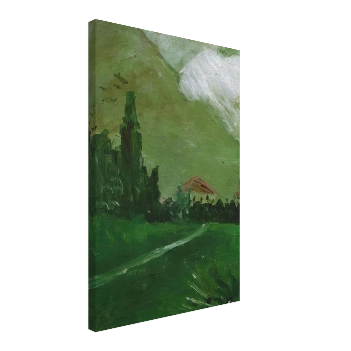 Salvador Dali - LANDSCAPE NEAR FIGUERAS Canvas - 40x60 cm / 16x24 inches-canvas