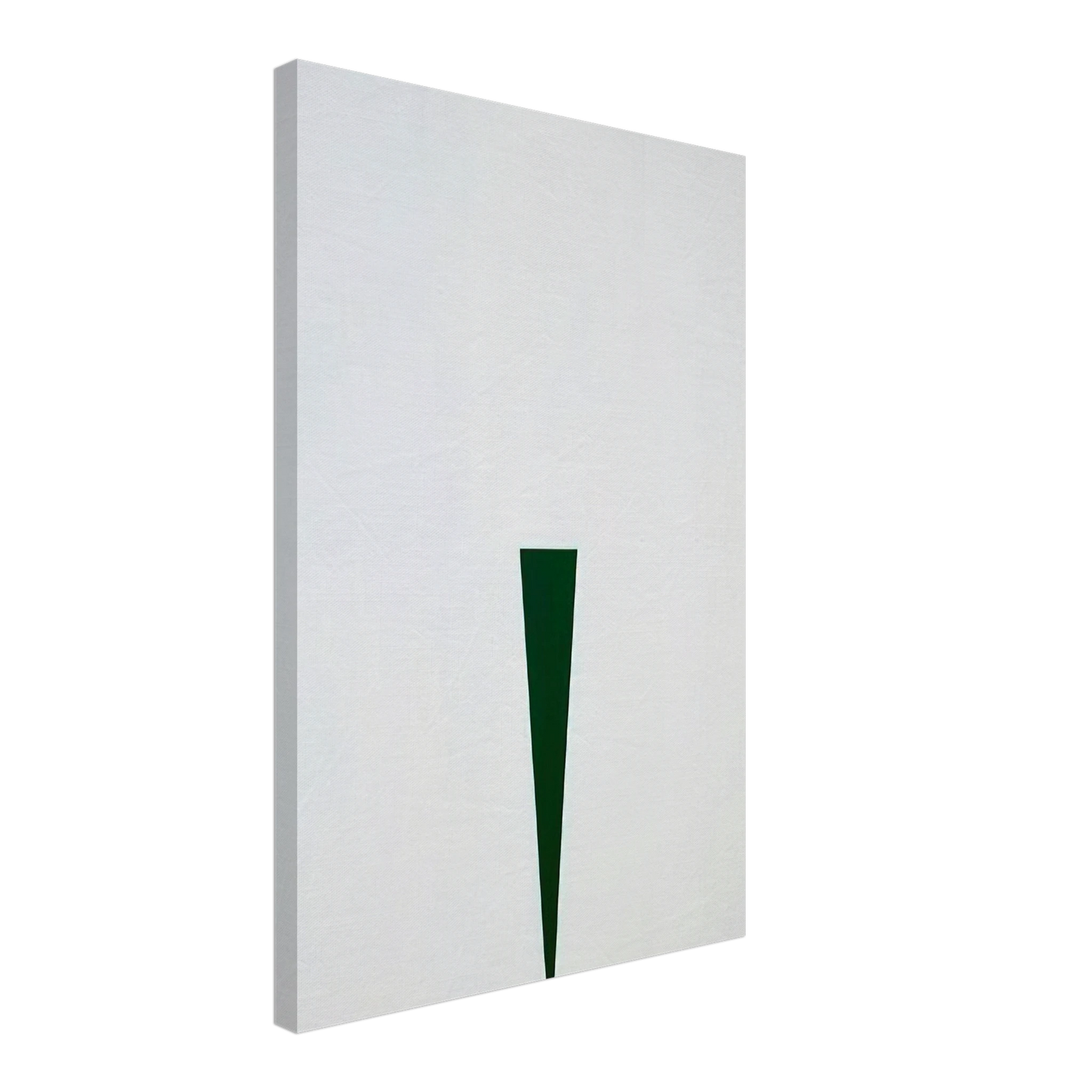 Carmen Herrera - Blanco y Verde - 1966 Canvas - 40x60 cm / 16x24 inches-canvas
