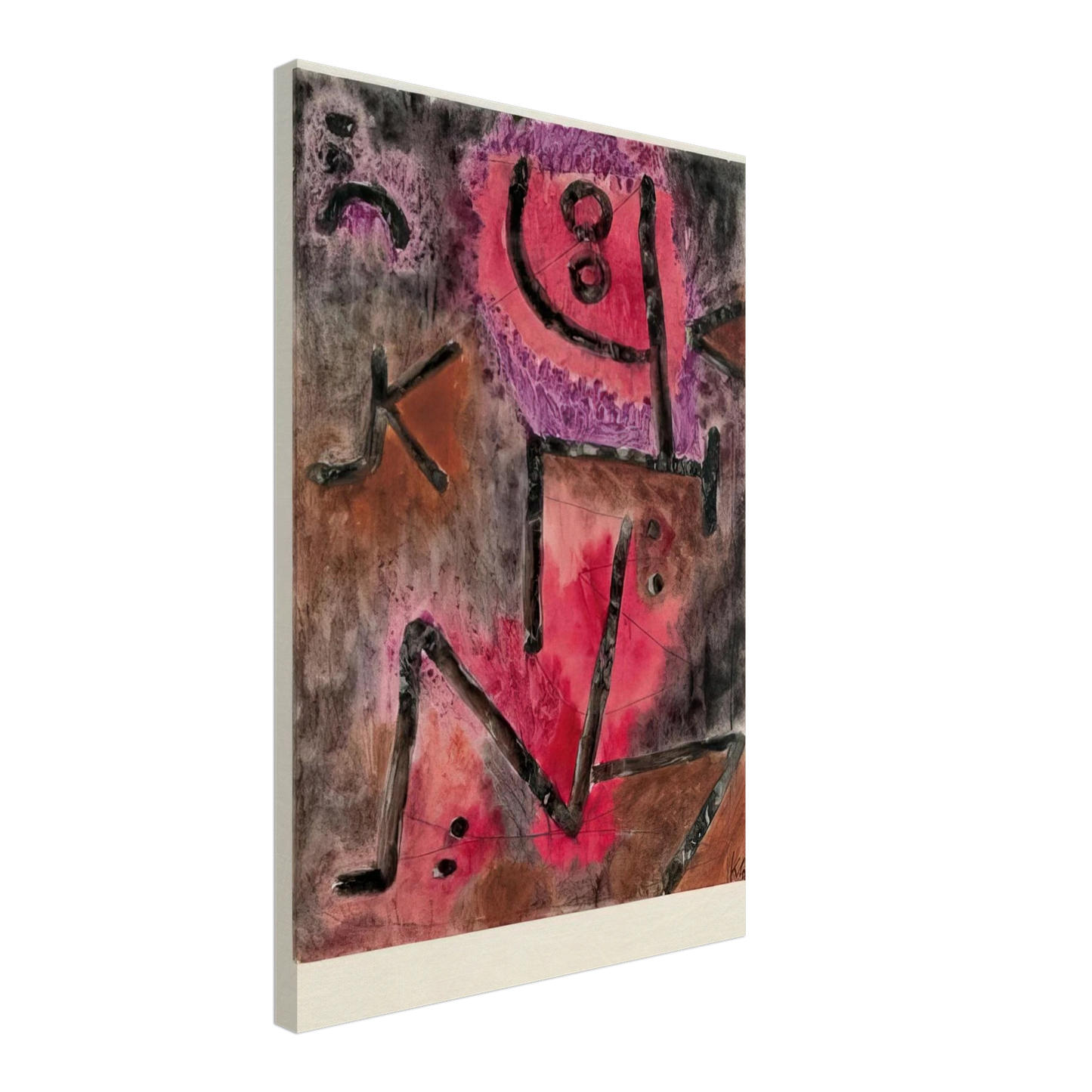 Paul Klee - AFTER ANNEALING 1940 Canvas - 40x60 cm / 16x24 inches-canvas