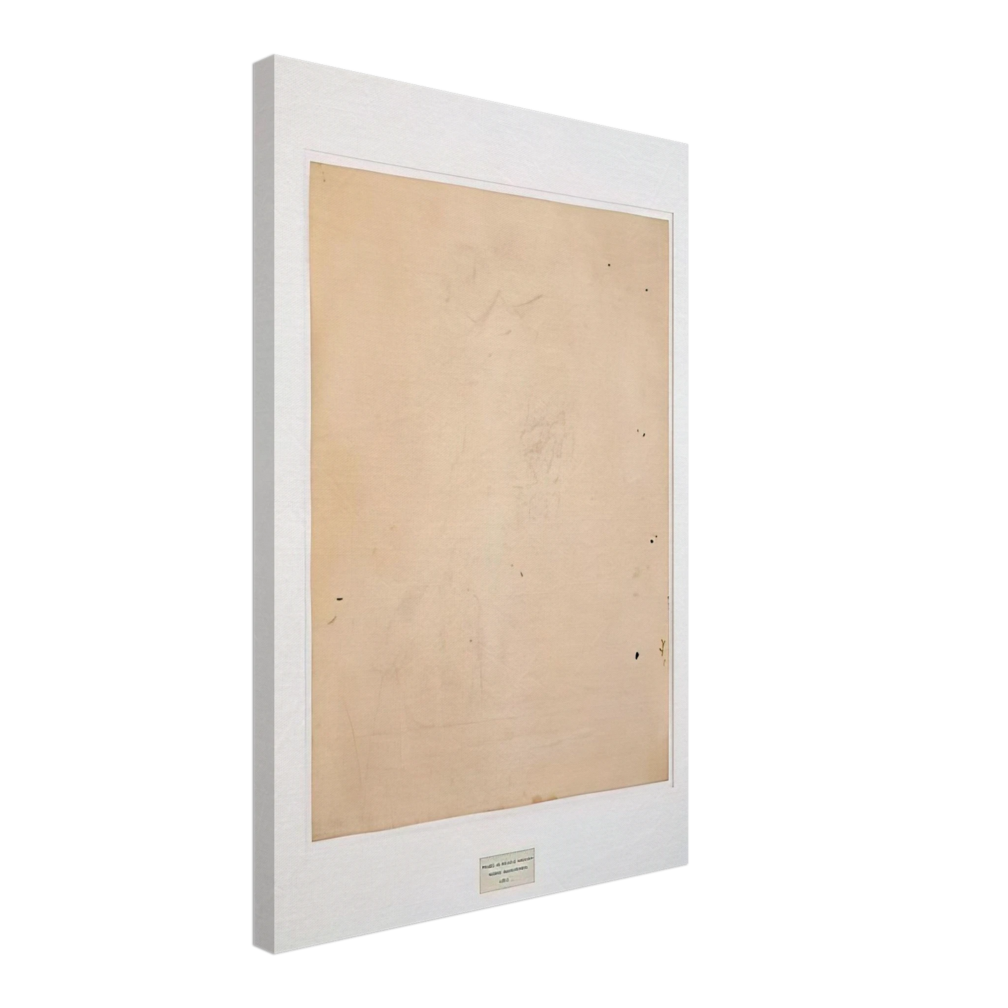 Robert Rauschenberg - ERASED DE KOONING 1953 Canvas - 70x100 cm / 28x40 inches-canvas