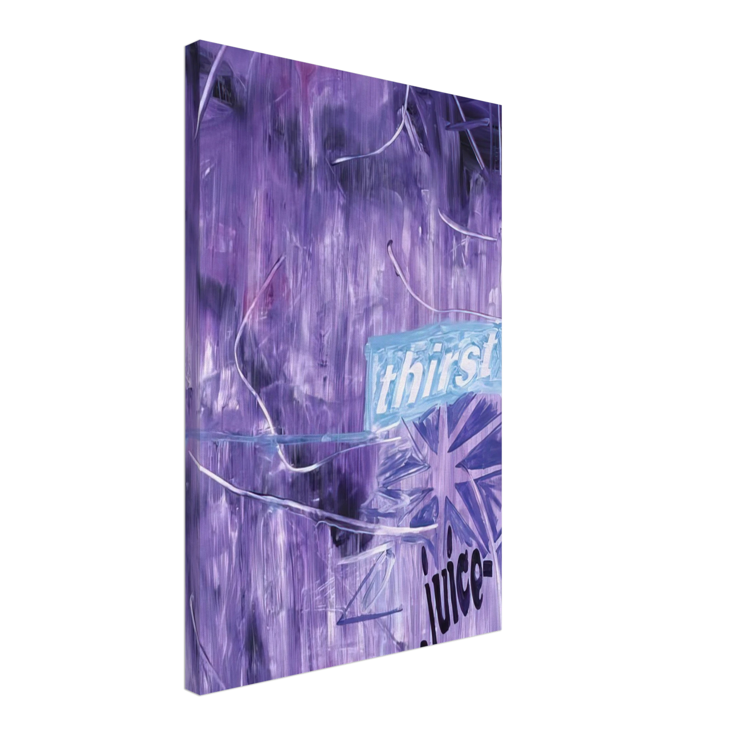 Michel Majerus - Halbzeit - 2002 Canvas - 40x60 cm / 16x24 inches-canvas