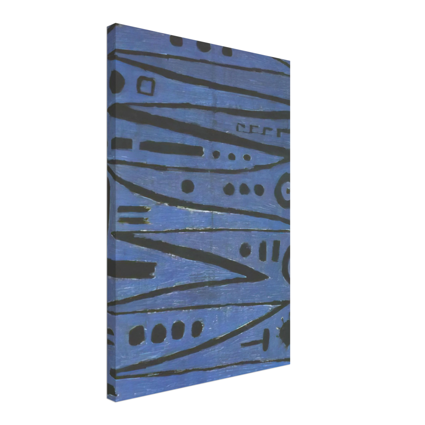 Paul Klee - HEROIC FIDDLING 1938 Canvas - 40x60 cm / 16x24 inches-canvas