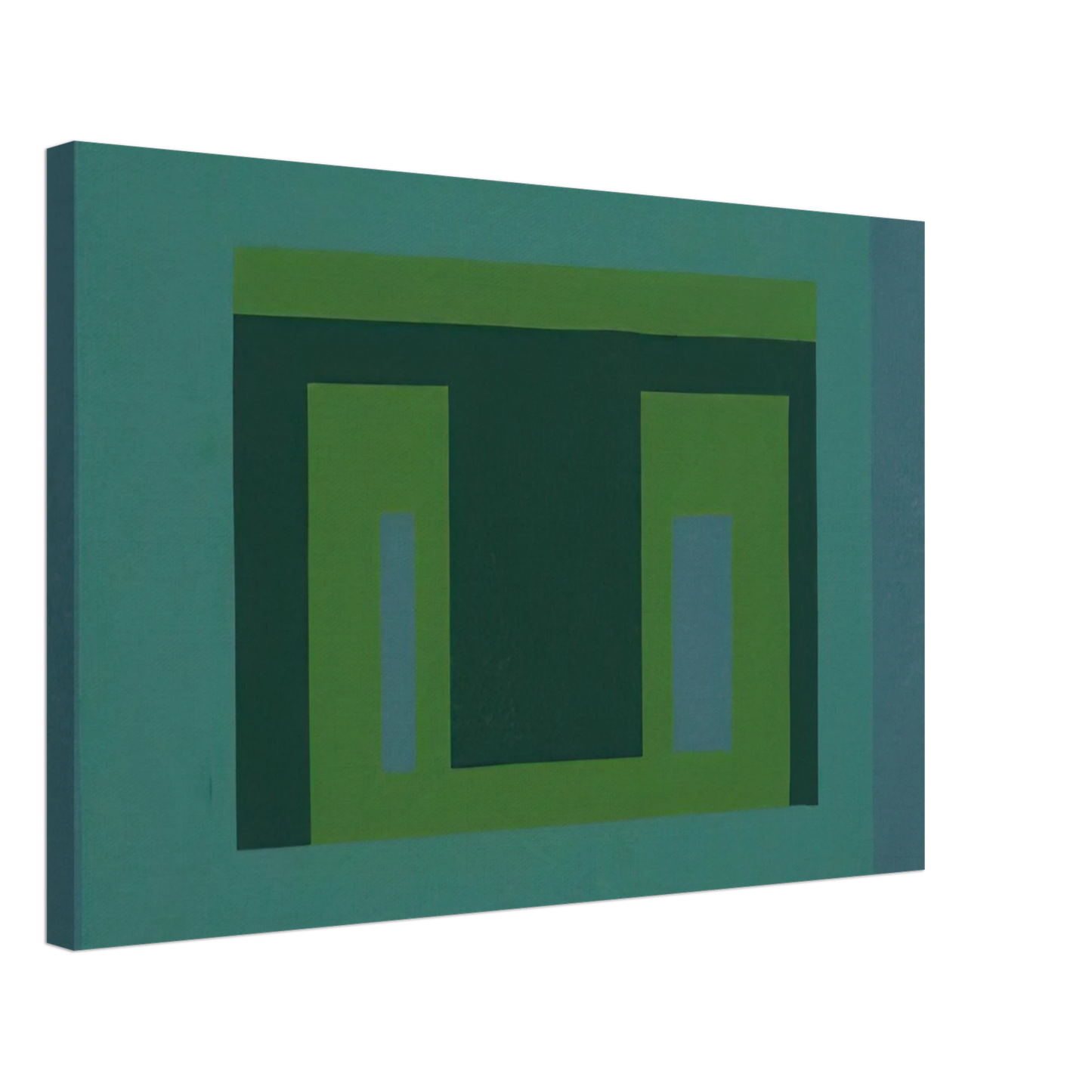 Josef Albers - VARIANT ADOBE 1956 Canvas - 40x60 cm / 16x24 inches-canvas