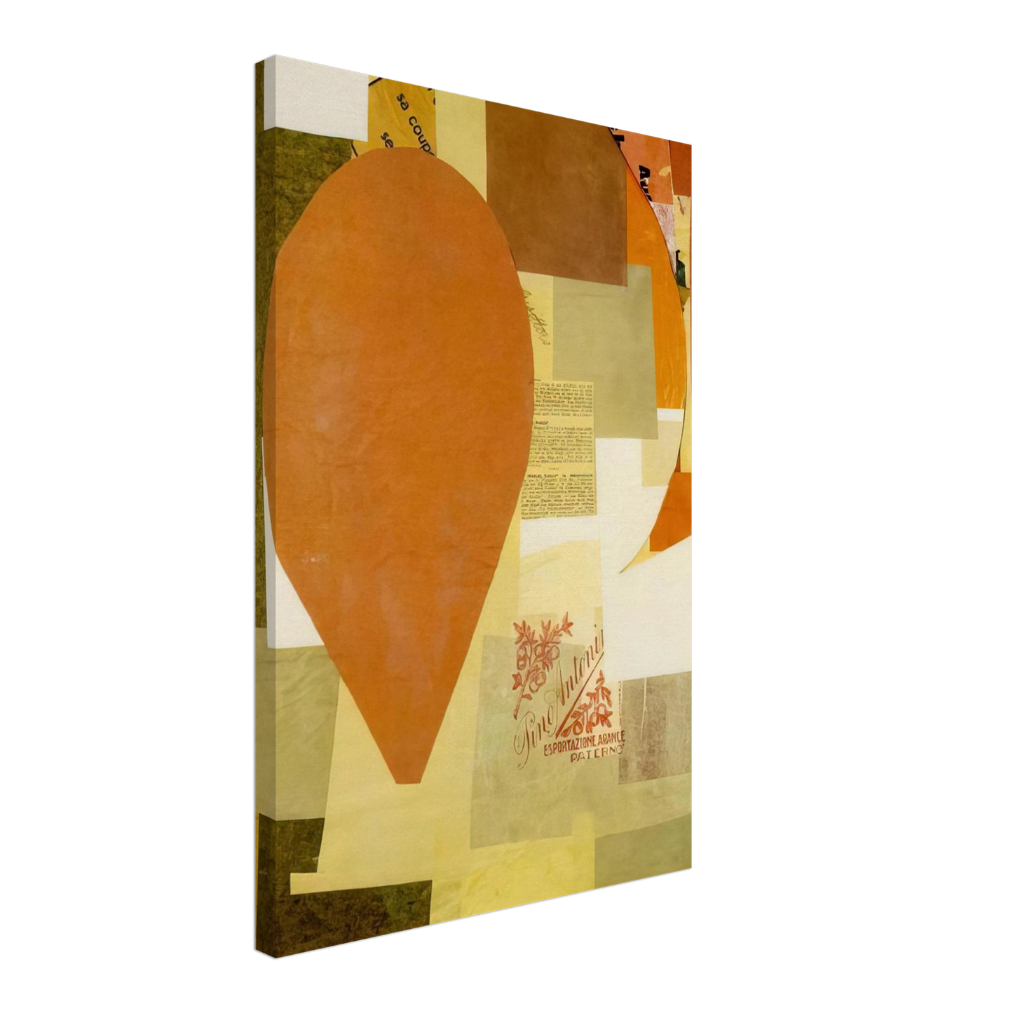 Kurt Schwitters - PINO ANTONI 1934 Canvas - 70x100 cm / 28x40 inches-canvas