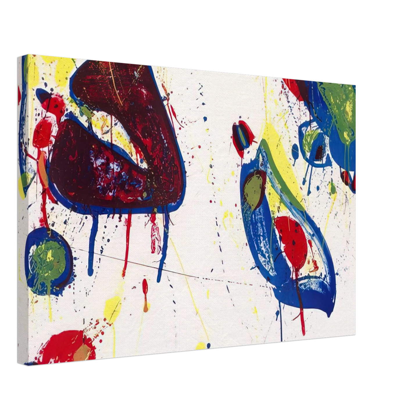 Sam Francis - Heart Stone Canvas - 40x60 cm / 16x24 inches-canvas