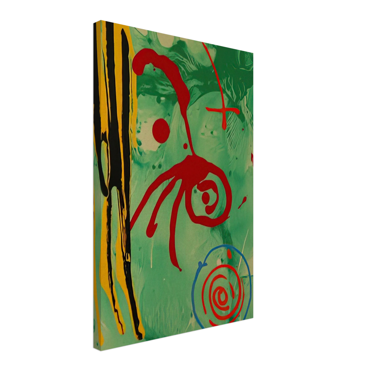 John Hoyland - The Gnome - 2005 Canvas - 40x60 cm / 16x24 inches-canvas