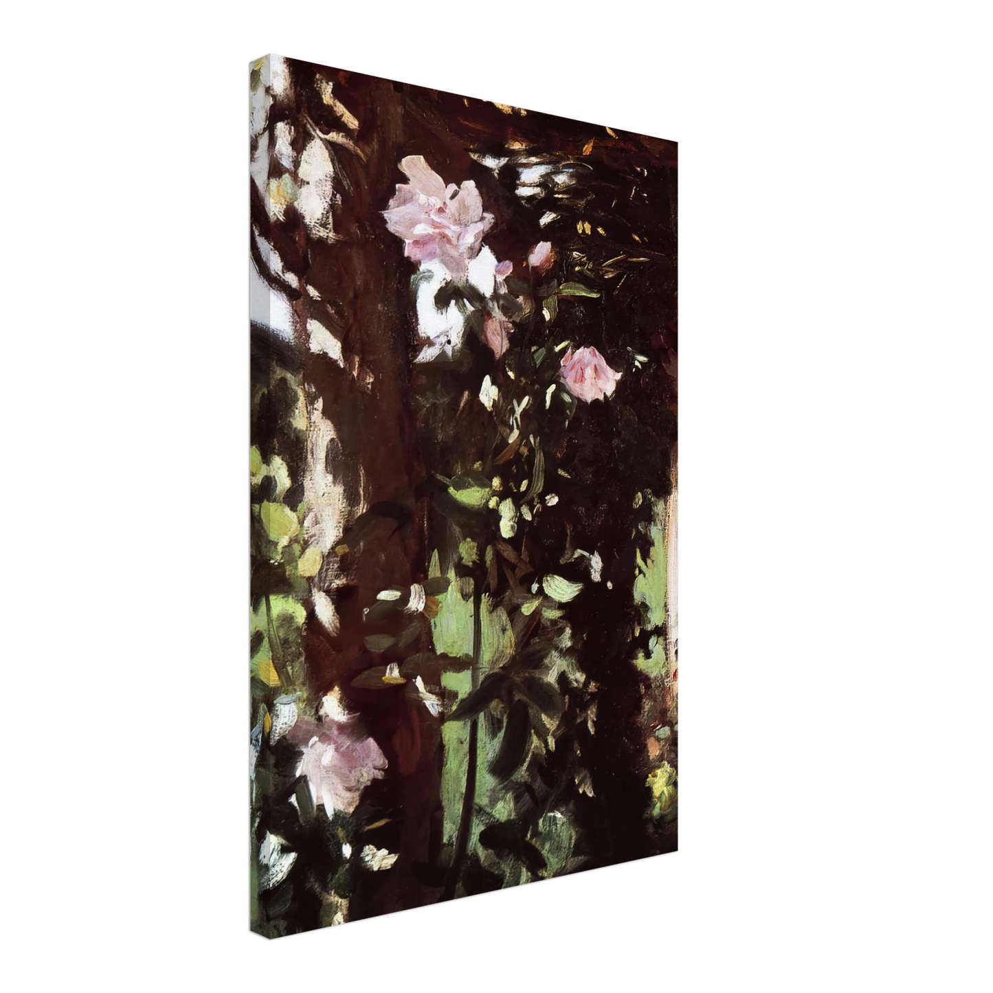 John Singer Sargent - A Rose Trellis Roses at Oxfordshire Canvas - 40x60 cm / 16x24 inches-canvas