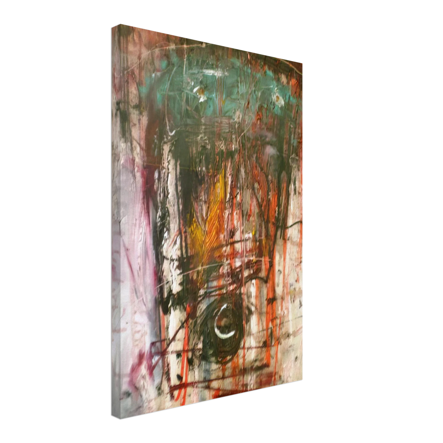 Wols - Composition - 1947 Canvas - 40x60 cm / 16x24 inches-canvas