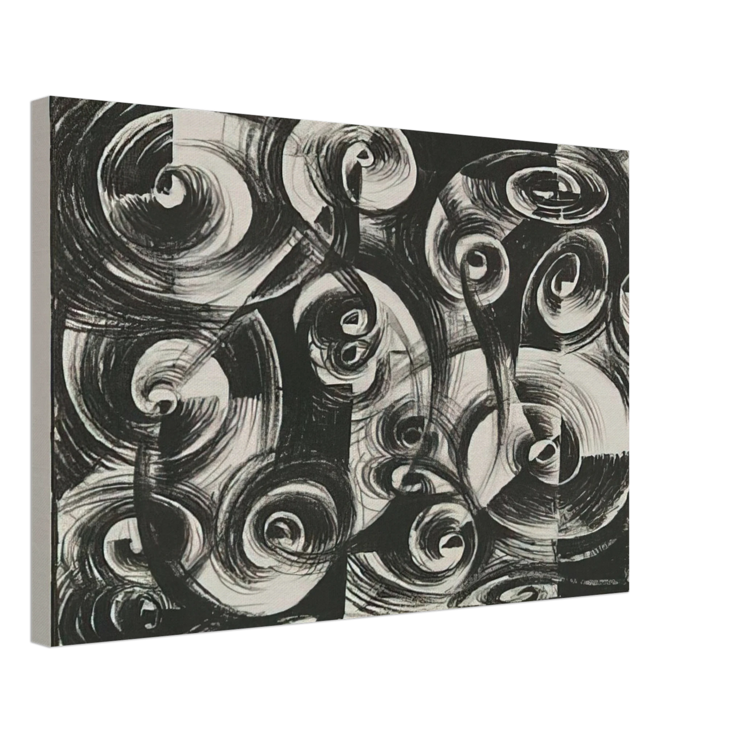 Johannes Itten - Linienrhythmus - 1919 Canvas - 40x60 cm / 16x24 inches-canvas