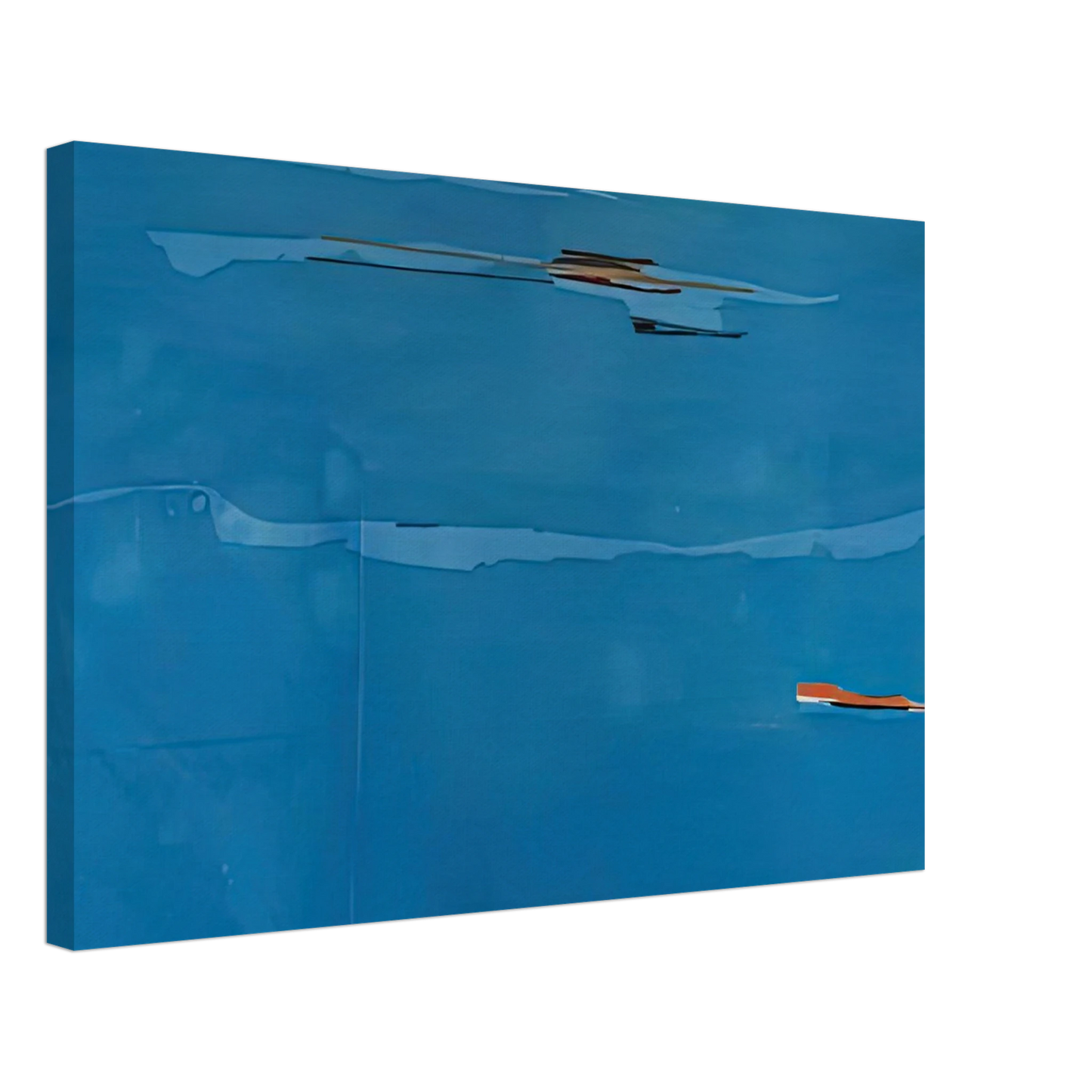 Helen Frankenthaler - Ocean Drive West #1, 1974- Canvas - 40x60 cm / 16x24 inches-canvas