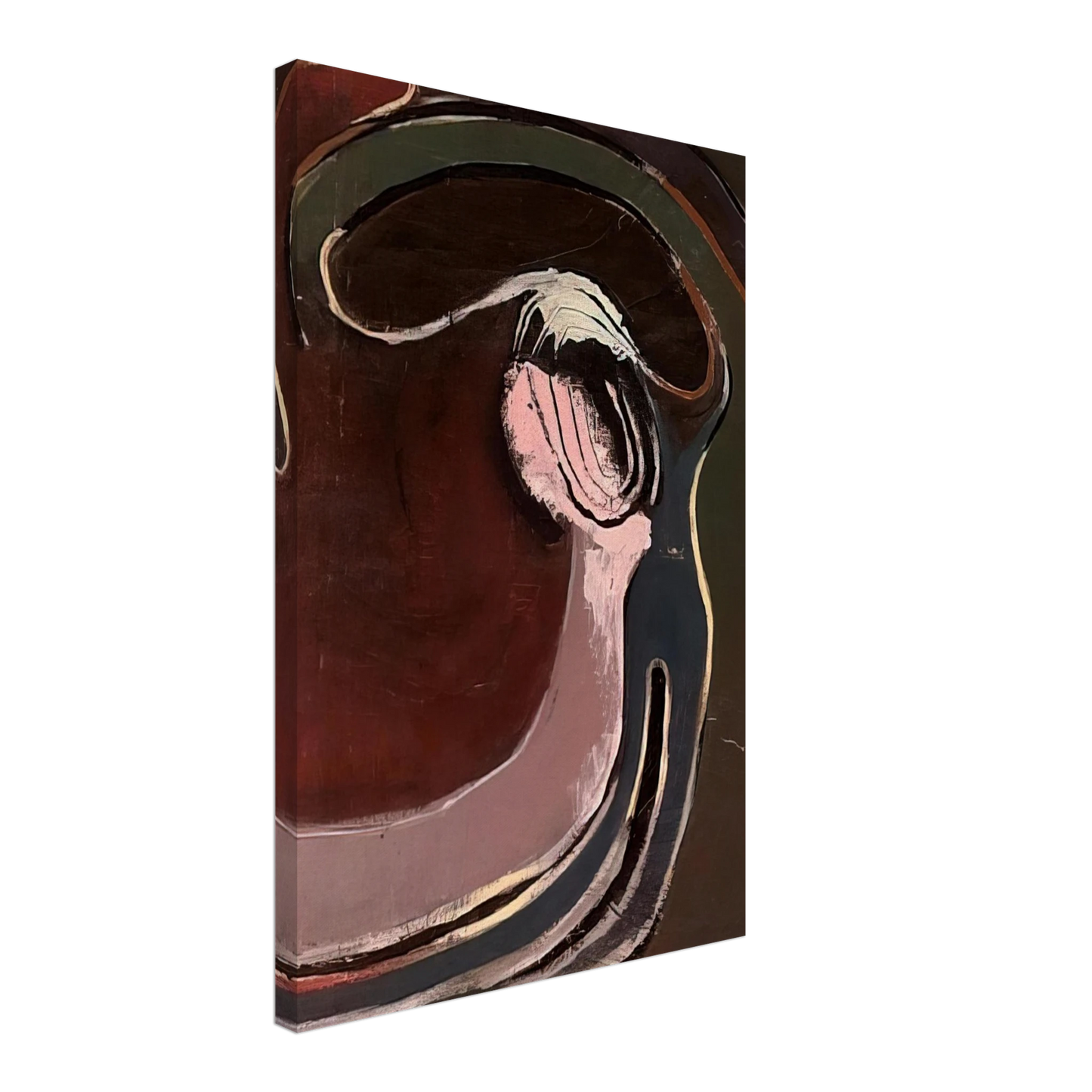 Frank Lobdell - 1 August 1948 - 1948 Canvas - 70x100 cm / 28x40 inches-canvas