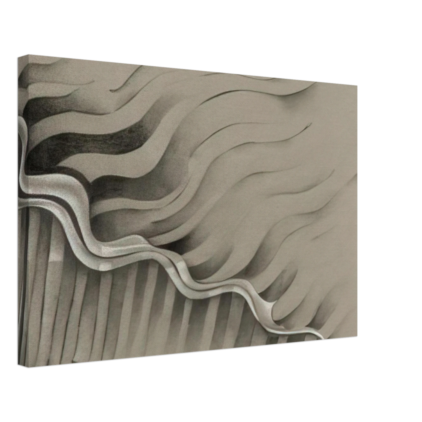 Lee Bontecou - UNTITLED 1985 Canvas - 70x100 cm / 28x40 inches-canvas