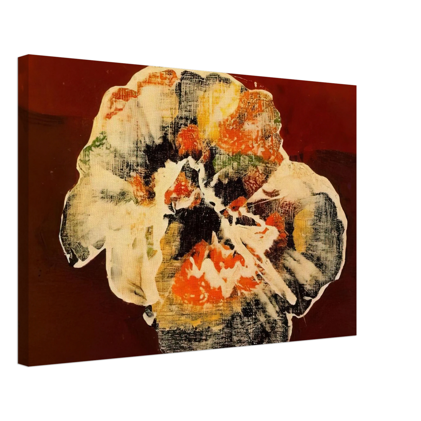 Max Ernst - Flower Shell Canvas - 40x60 cm / 16x24 inches-canvas