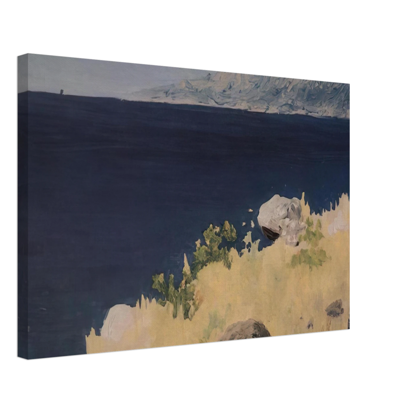 Arkhyp Kuindzhi - Sea coast. Crimea Canvas - 70x100 cm / 28x40 inches-canvas