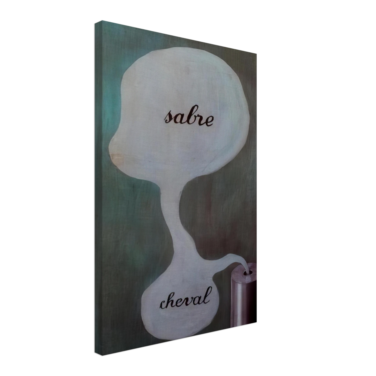 Rene Magritte - THE TREE OF KNOWLEDGE 1929 Canvas - 70x100 cm / 28x40 inches-canvas