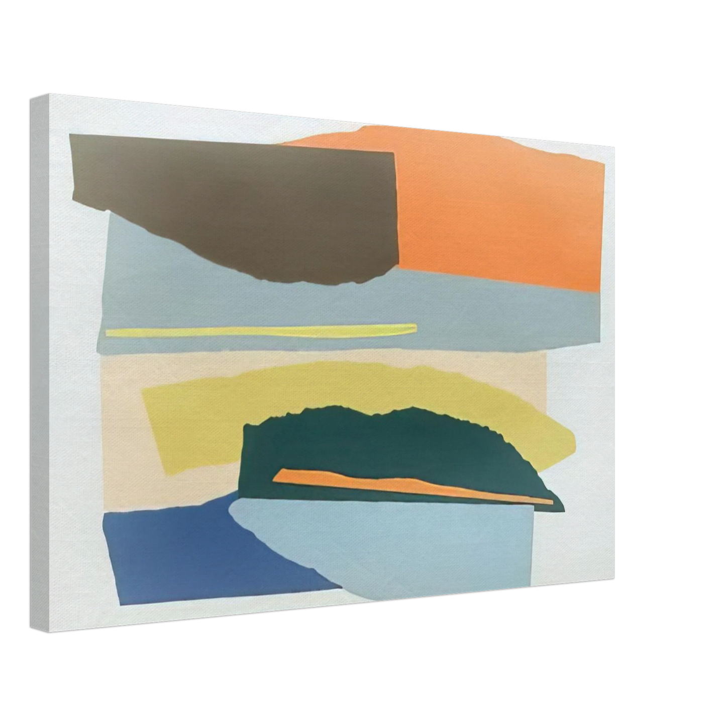 Larry Zox - Niagara Series - 1980 Canvas - 40x60 cm / 16x24 inches-canvas