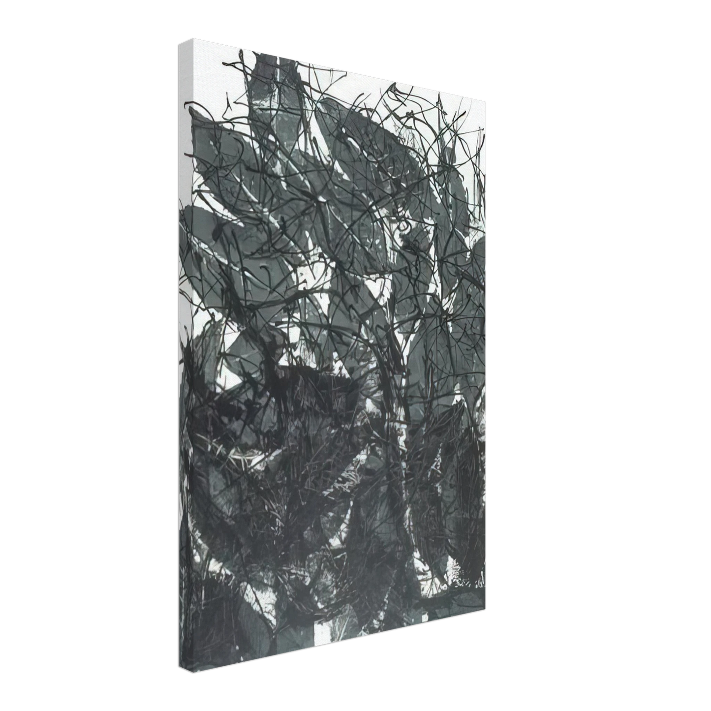 Jean-Paul Riopelle - Leaves I Canvas - 70x100 cm / 28x40 inches-canvas