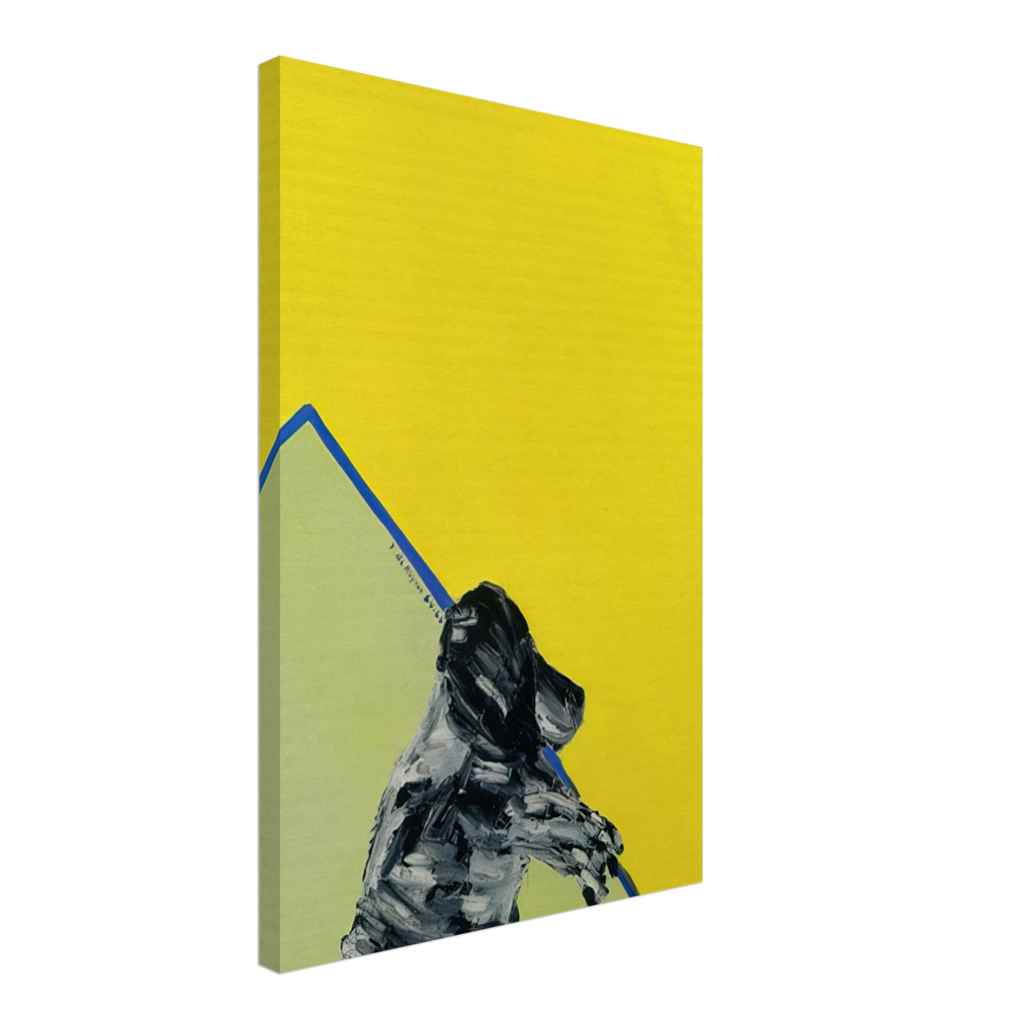 Ralston Crawford - Baron in Al Held-Veld - 1966 Canvas - 40x60 cm / 16x24 inches-canvas