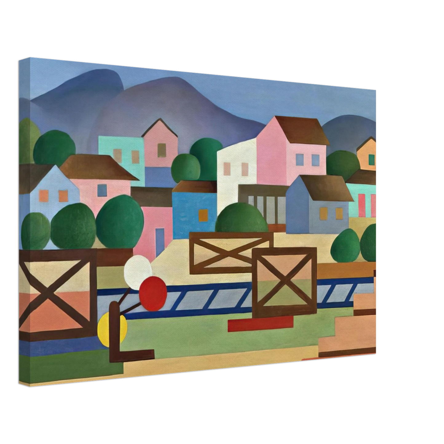 Tarsila do Amaral - Level II Pass Canvas - 70x100 cm / 28x40 inches-canvas