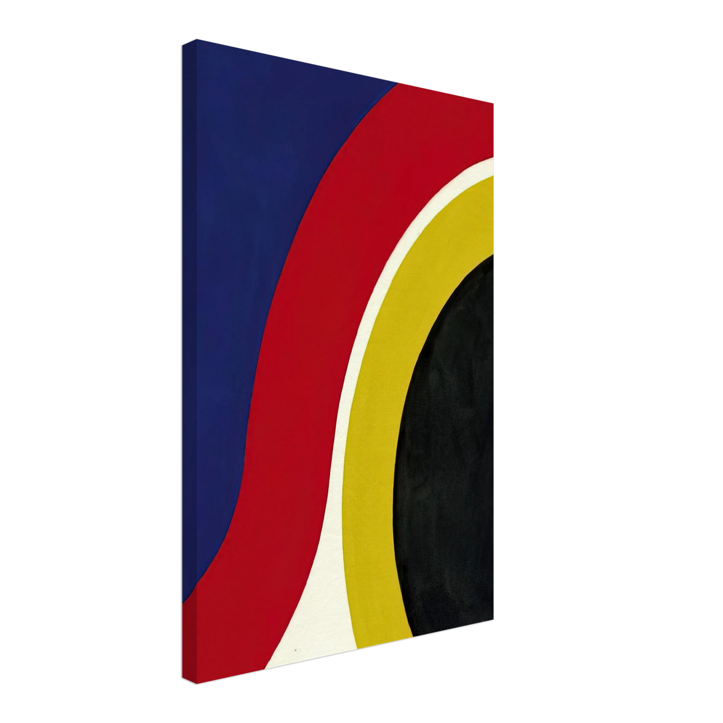 Thomas Downing - Red Span - 1964 Canvas - 40x60 cm / 16x24 inches-canvas