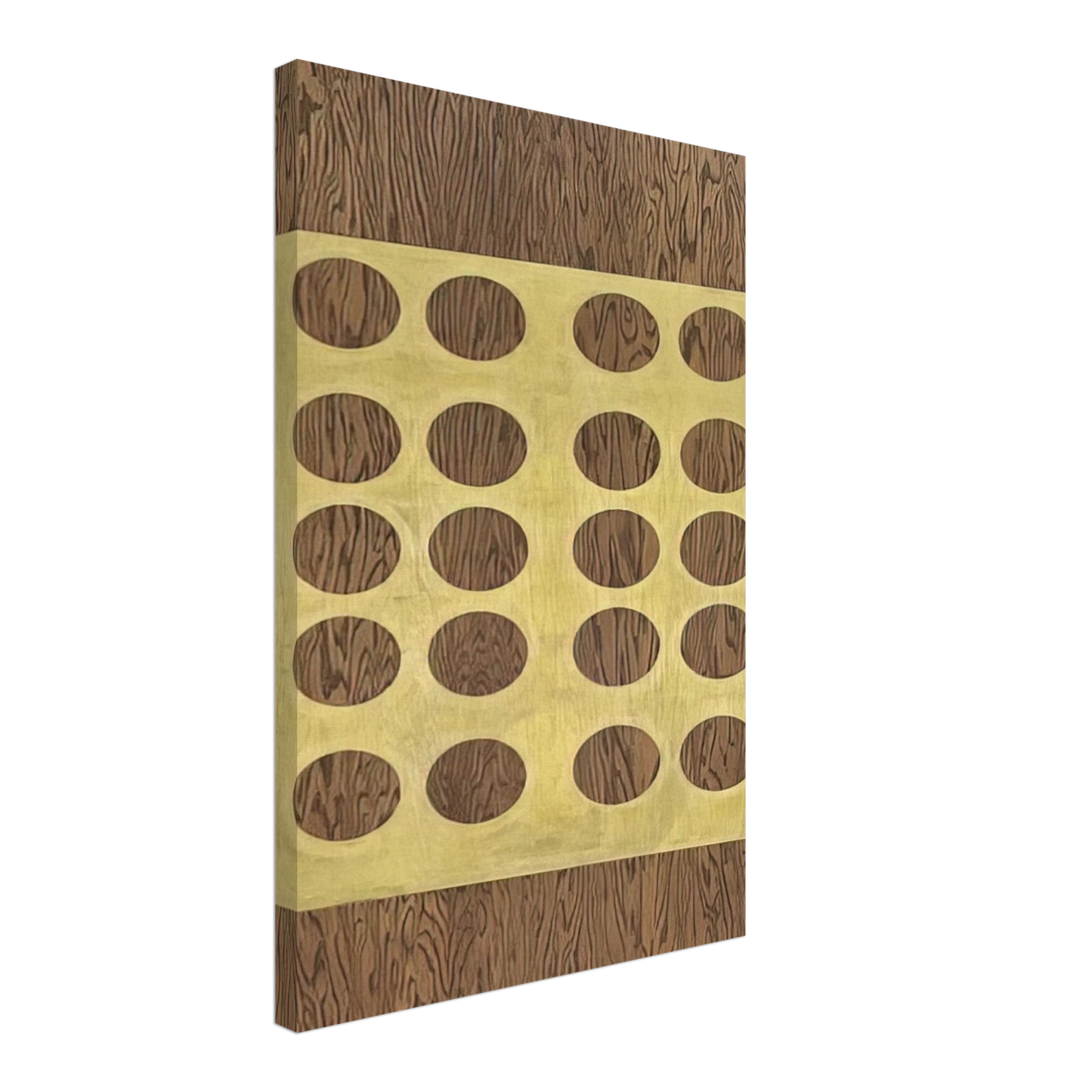 Robert Indiana - Twenty Golden Orbs Canvas - 40x60 cm / 16x24 inches-canvas