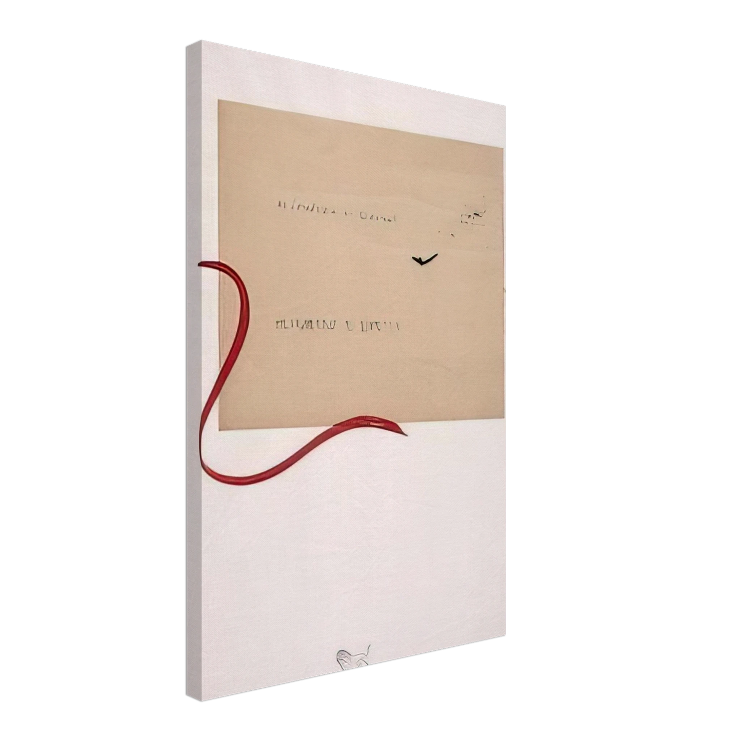 Alighiero Boetti - UNTITLED TUFFATORE 1986 Canvas - 70x100 cm / 28x40 inches-canvas