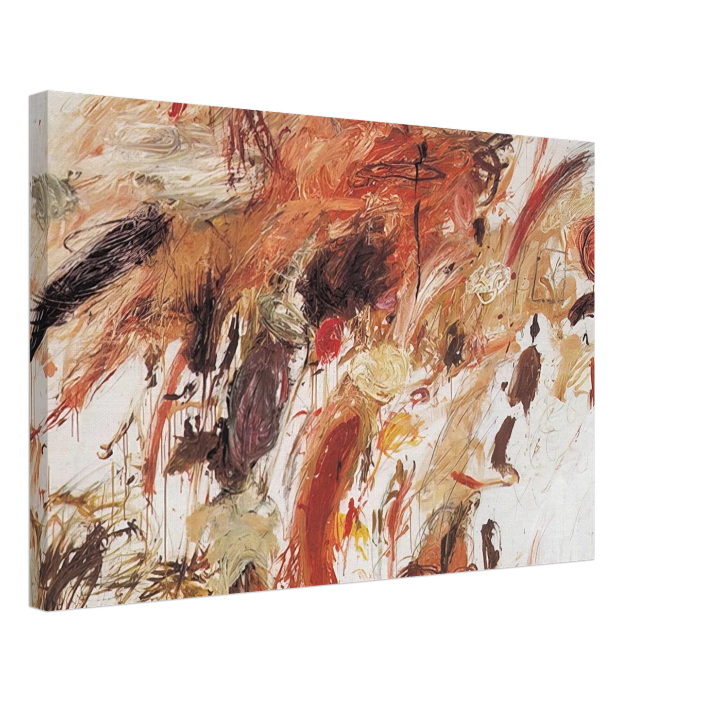 Cy Twombly - Ferragosto V Canvas - 40x60 cm / 16x24 inches-canvas