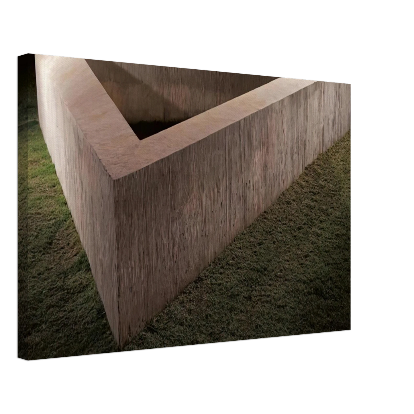 Donald Judd - Untitled Adelaide - 1975 Canvas - 70x100 cm / 28x40 inches-canvas