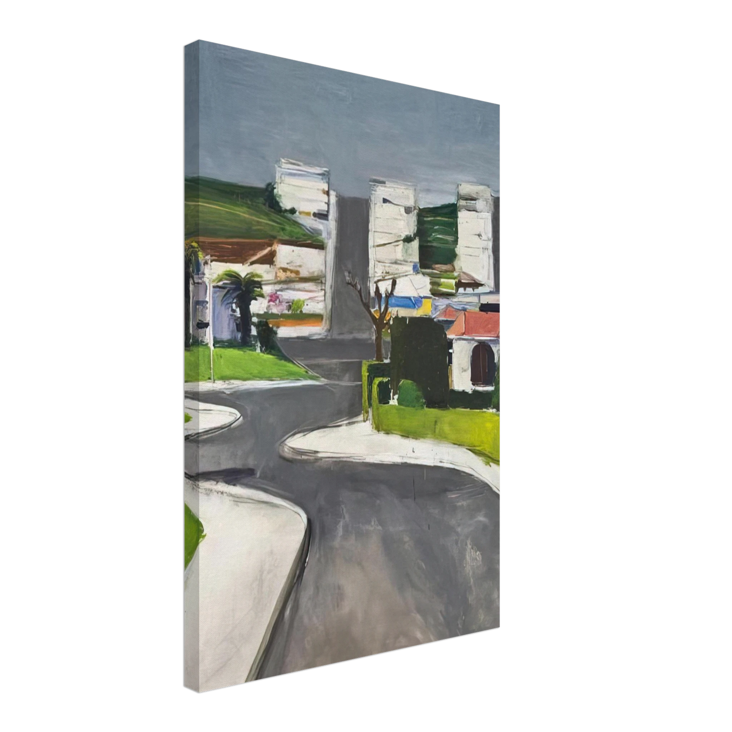 Richard Diebenkorn - Ingleside Canvas - 40x60 cm / 16x24 inches-canvas