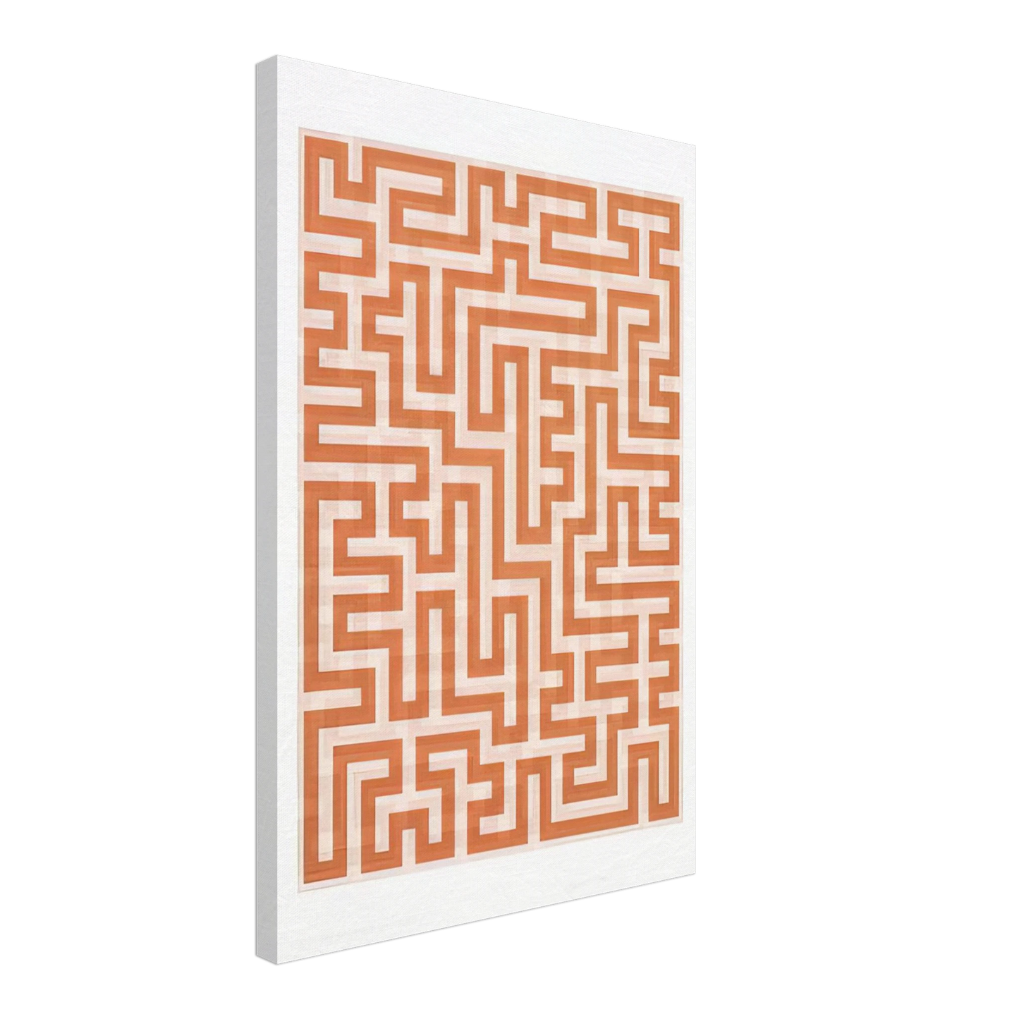 Anni Albers - RED MEANDER II 1971 Canvas - 70x100 cm / 28x40 inches-canvas