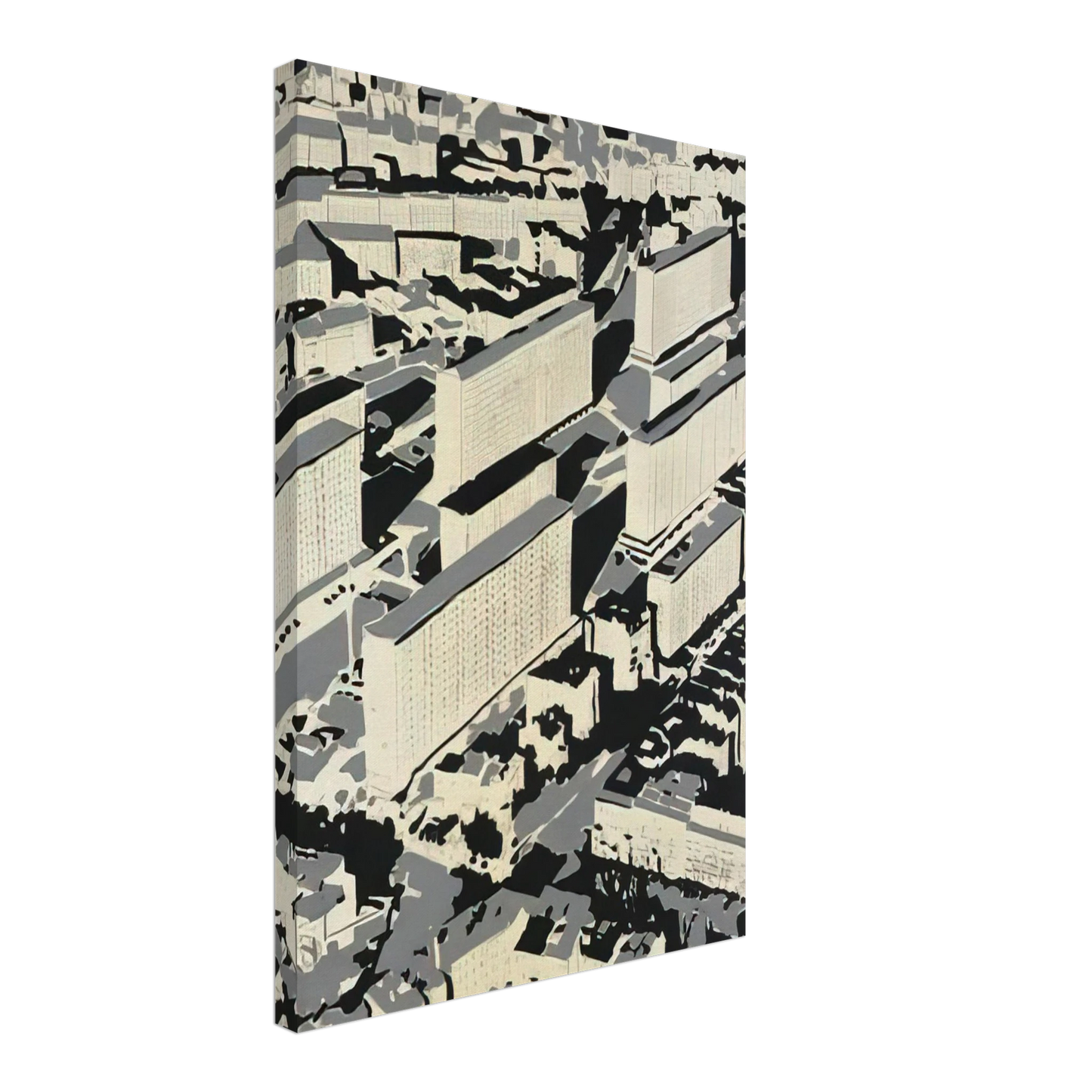 Gerhard Richter - OWNSCAPE HA 1968 Canvas - 70x100 cm / 28x40 inches-canvas