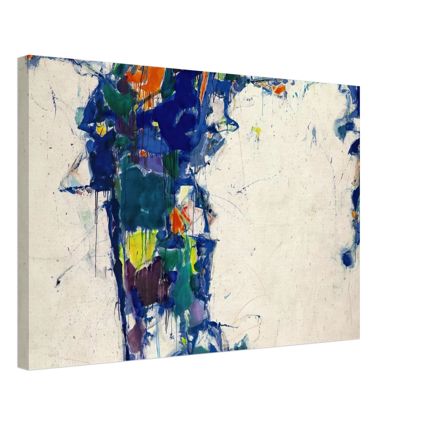 Sam Francis - Middle Blue Canvas - 70x100 cm / 28x40 inches-canvas