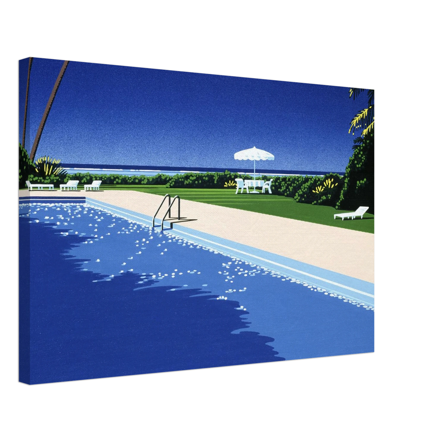 Hiroshi Nagai - Deck Canvas - 40x60 cm / 16x24 inches-canvas