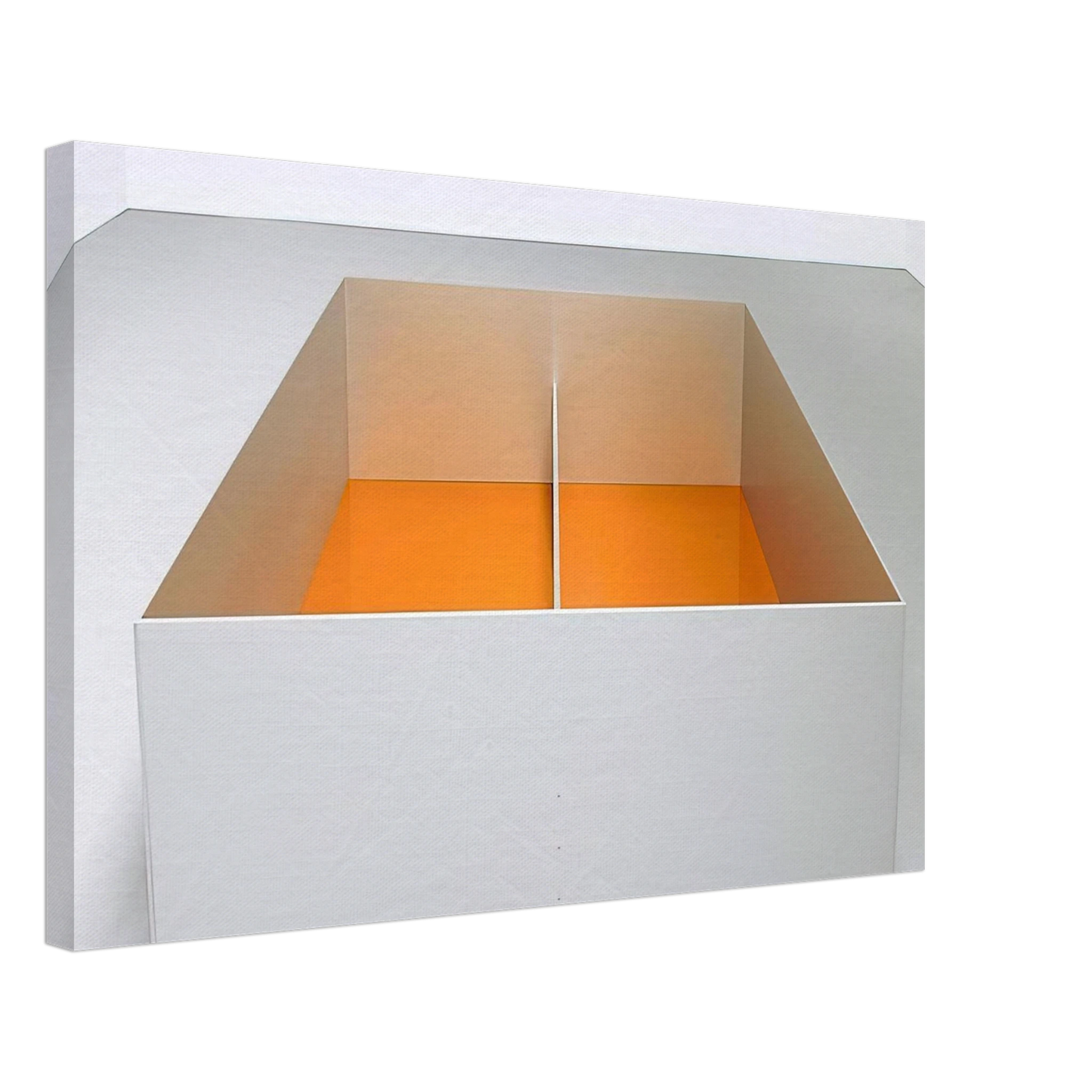 Donald Judd - Untitled Menziken - 1989 Canvas - 40x60 cm / 16x24 inches-canvas